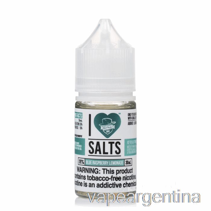 Limonada De Frambuesa Azul - Me Encantan Las Sales - 30ml 25mg Vape Argentina